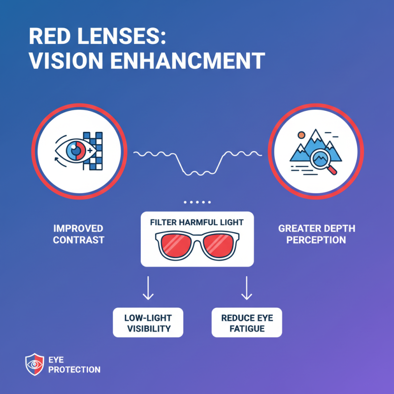 Why Choose Red Lense Glasses for Better Vision and Eye Protection?