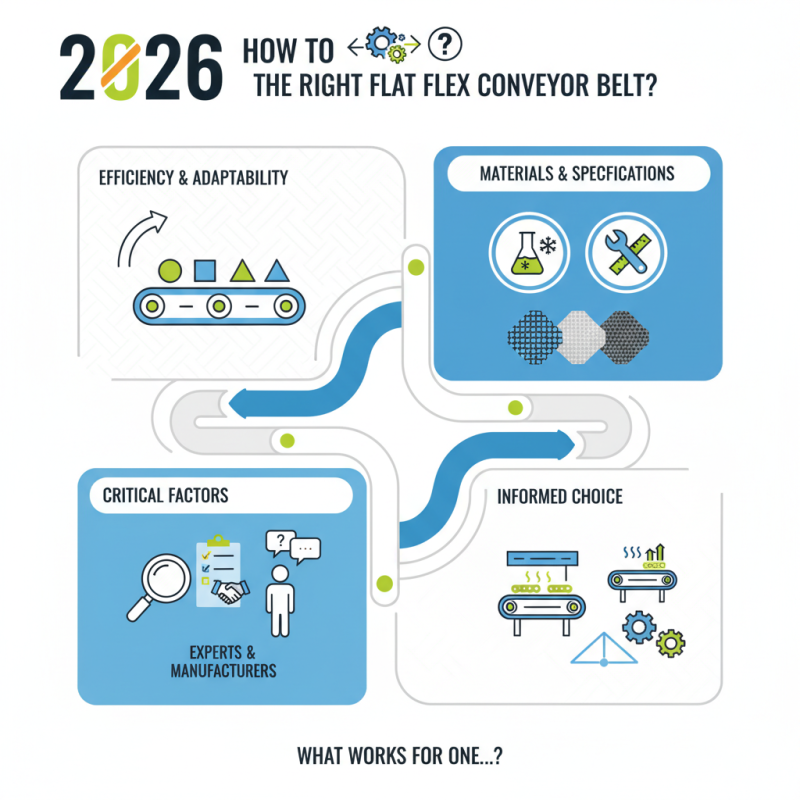 2026 How to Choose the Right Flat Flex Conveyor Belt?