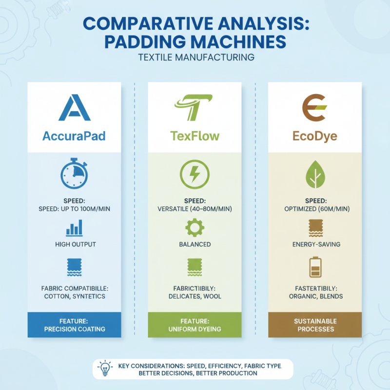 Top 10 Padding Machines for Textile Manufacturing Buyers?