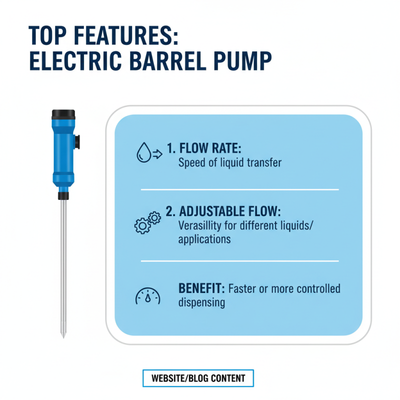 2026 Best Electric Barrel Pump Options for Global Buyers