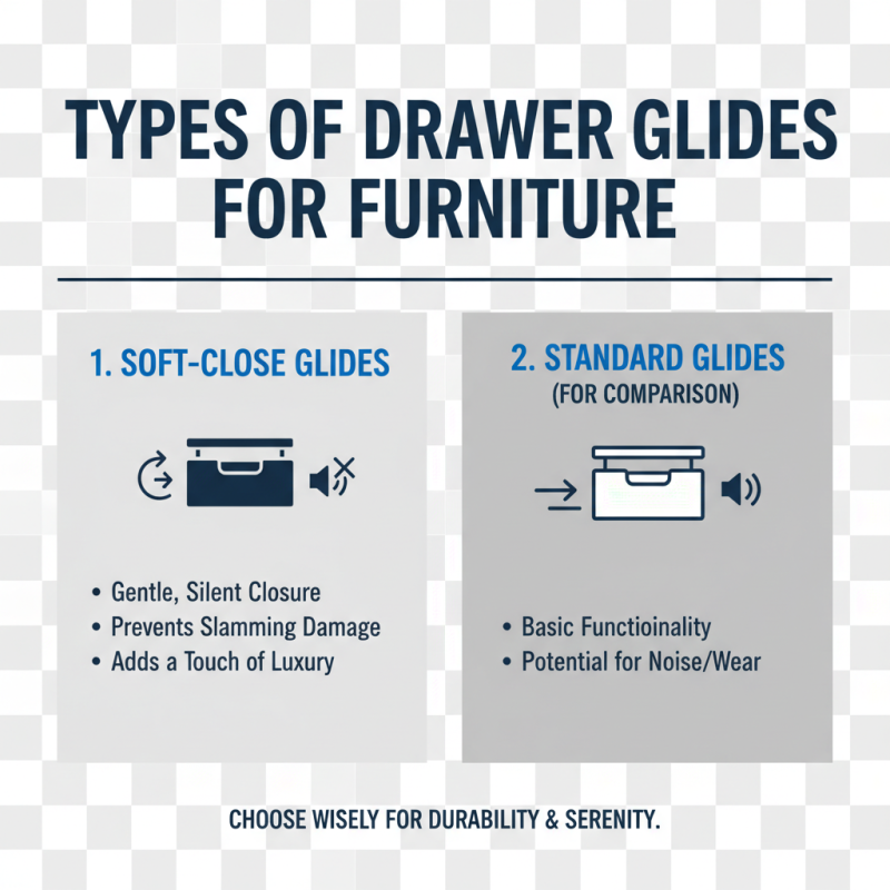 Why Choose Drawer Glides Soft Close for Your Furniture Needs?