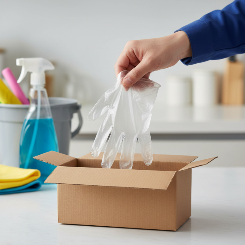 2026 Best Disposable Cleaning PE Gloves for Global Buyers