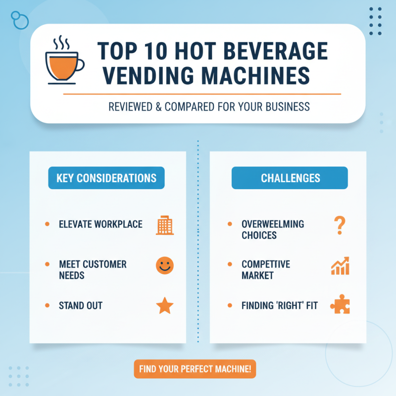 Top 10 Hot Beverage Vending Machines for Your Business Needs?