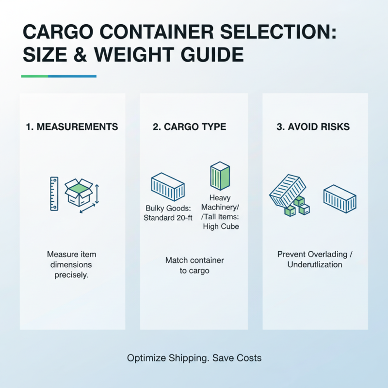 How to Choose the Right Cargo Container for Your Shipping Needs?
