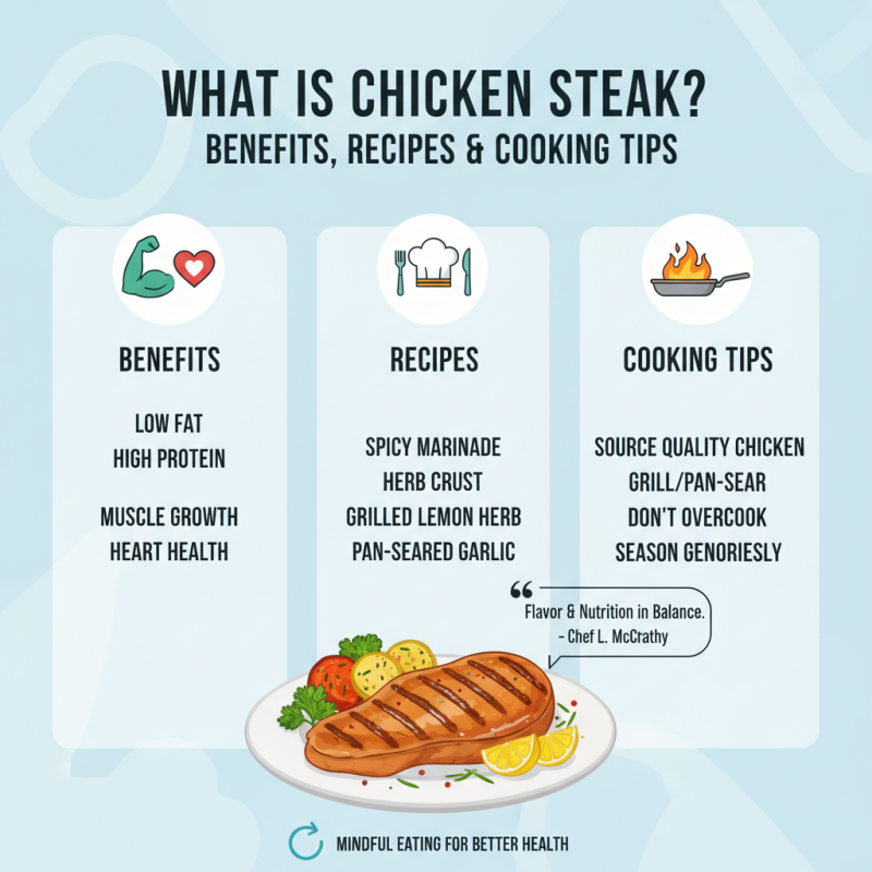 What is Chicken Steak Benefits Recipes and Cooking Tips?