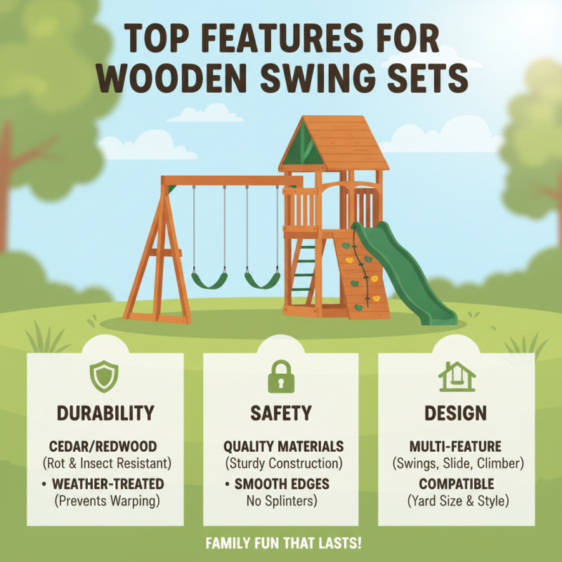 China Best Wooden Swing Sets for Family Fun and Outdoor Adventure?