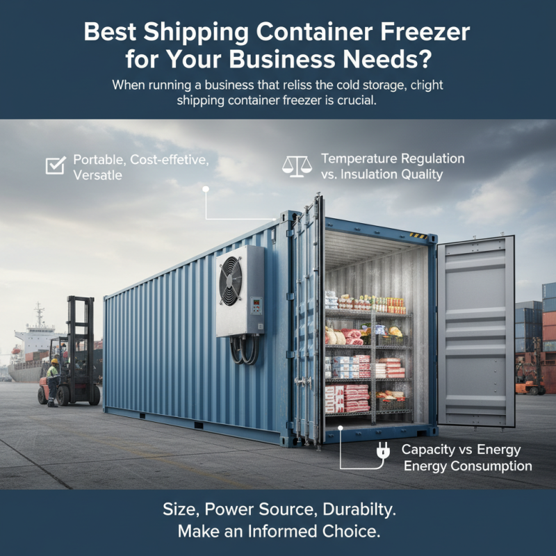 Best Shipping Container Freezer for Your Business Needs?