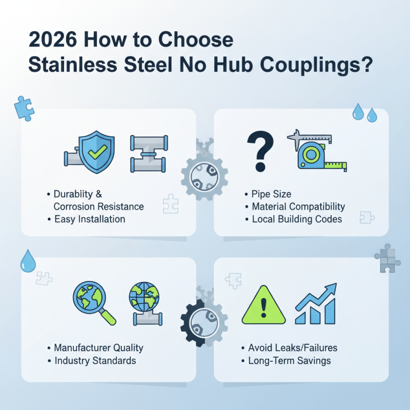 2026 How to Choose Stainless Steel No Hub Couplings?
