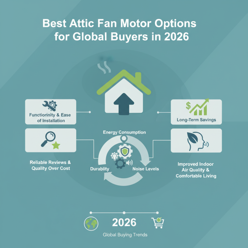 Best Attic Fan Motor Options for Global Buyers in 2026?