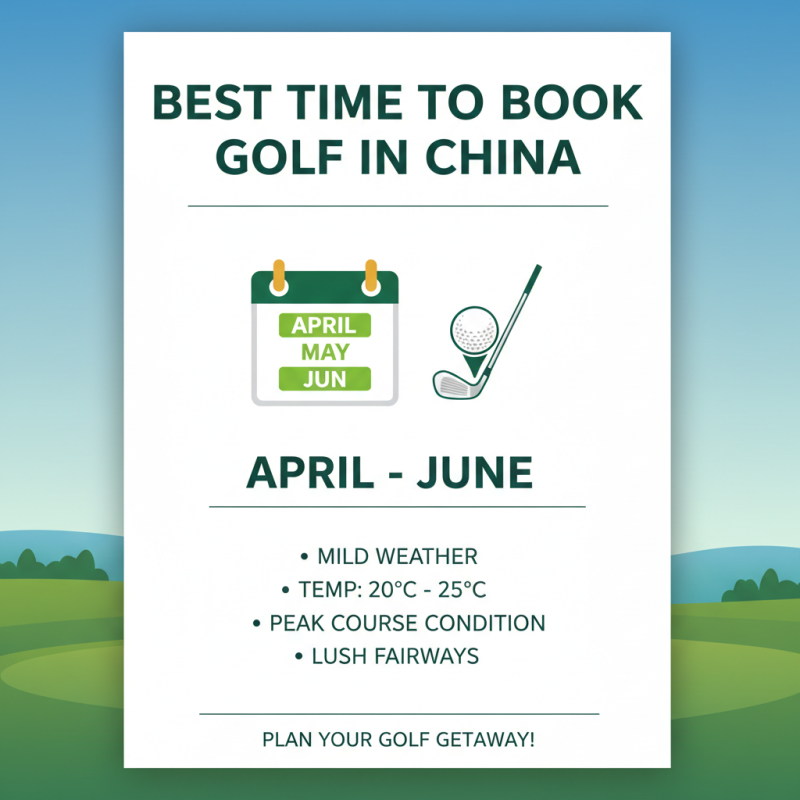 Discover the Best Golf Packages in China for Your Next Trip?