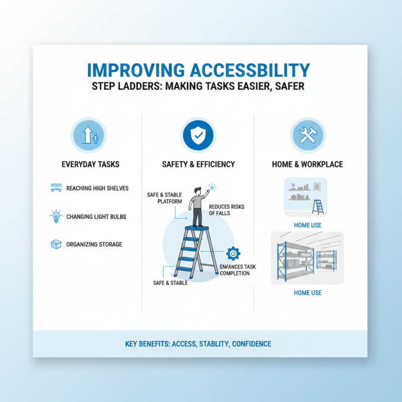 Top Benefits of Using a Step Ladder in Your Home and Workplace?