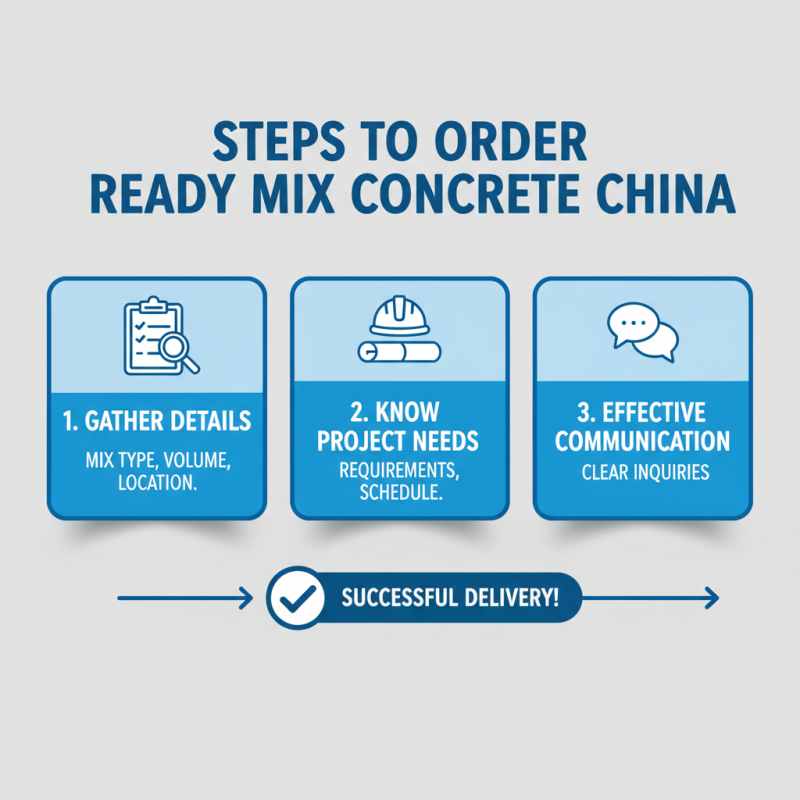 Best Ways to Order Ready Mix Concrete in China?