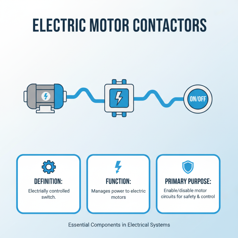 What is Electric Motor Contactor and How Does It Work?