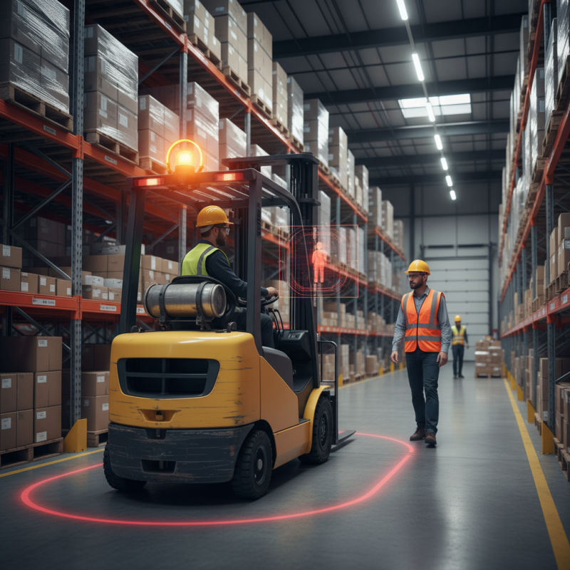 China Best Forklift Pedestrian Detection System for Safety?