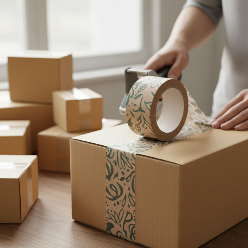 Top Tips for Choosing Printed Paper Packing Tape for Shipping