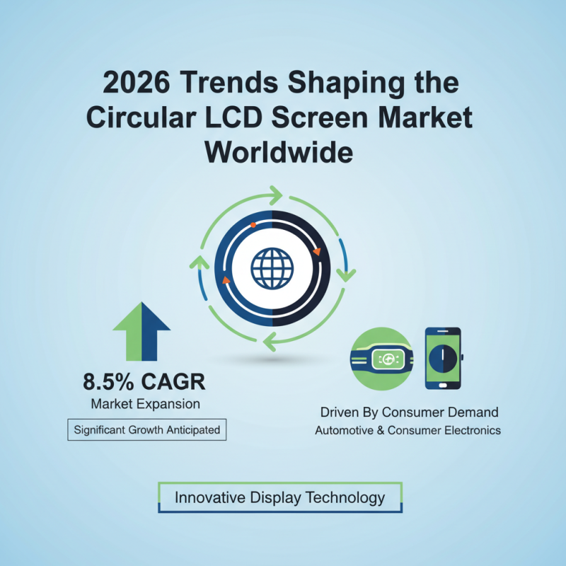 2026 Best Circular LCD Screens for Global Buyers?