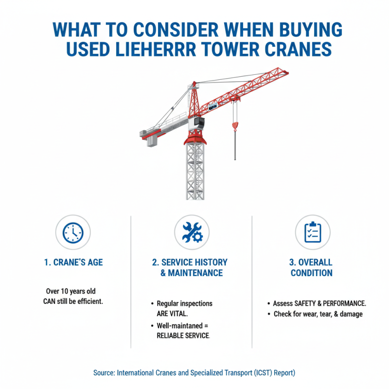 Buy Used Liebherr Tower Crane for Best Deals Worldwide?