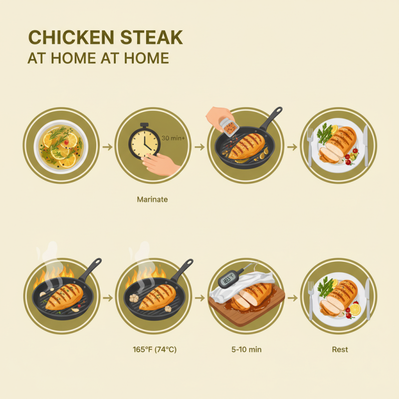 How to Cook Perfect Chicken Steak at Home?