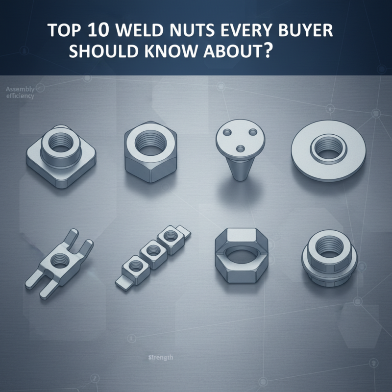 Top 10 Weld Nuts Every Buyer Should Know About?