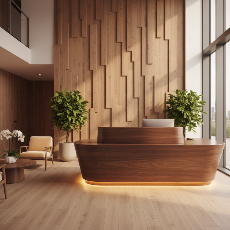 What is a Wooden Reception Desk and How to Choose One?