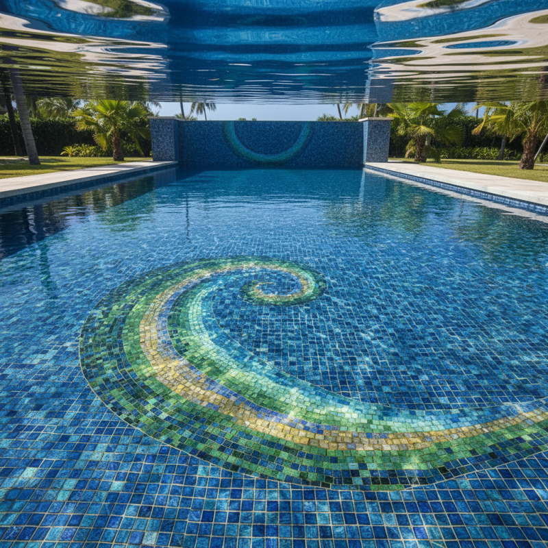Best Glass Pool Tile Designs to Transform Your Pool Space?