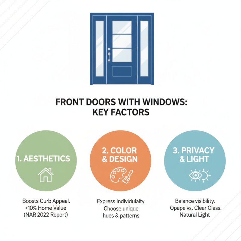 Best Front Doors with Windows to Enhance Your Home Appeal?
