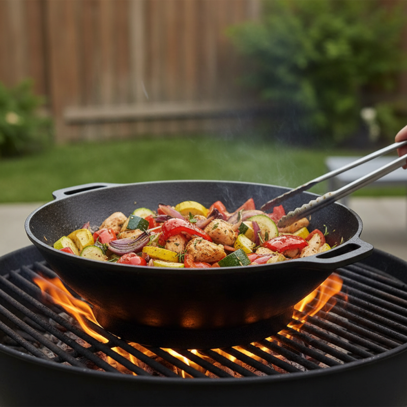 Top Cast Iron Grilling Wok Options for Perfect BBQ Cooking?