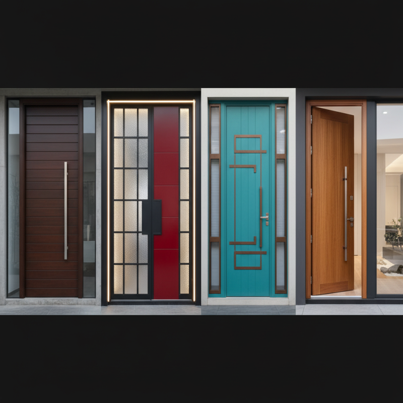 Exploring the Best Modern Front Door Designs in China