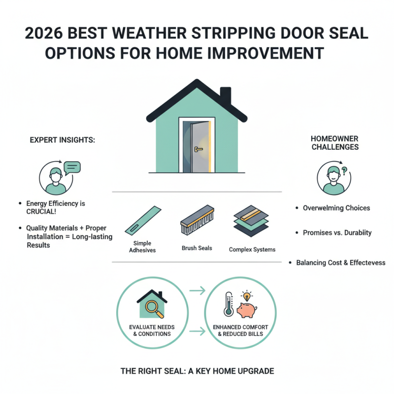 2026 Best Weather Stripping Door Seal Options for Home Improvement?