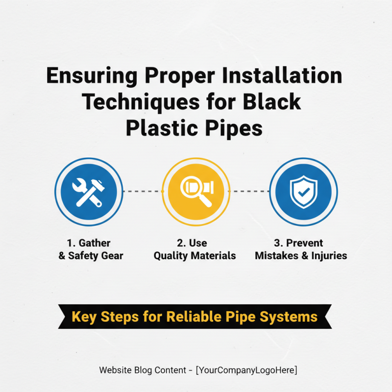 How to Choose the Best Black Plastic Pipe for Your Project?