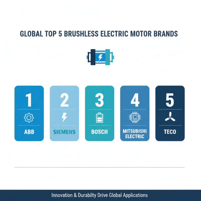 2026 Best Brushless Electric Motor Options for Global Buyers?