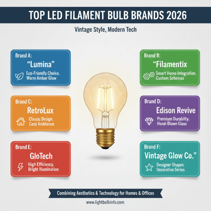 2026 Best Led Filament Bulb for Home and Office Lighting Solutions?