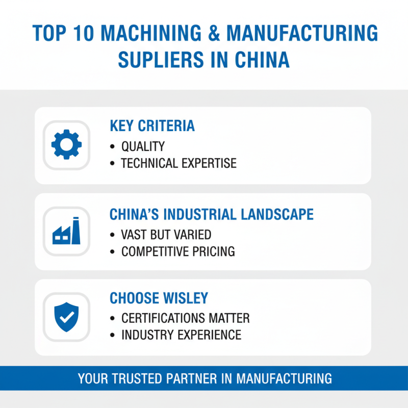 Top 10 China Machining and Manufacturing Suppliers for Buyers?