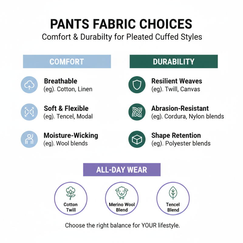 How to Choose the Best Pleated Cuffed Pants for Your Wardrobe?