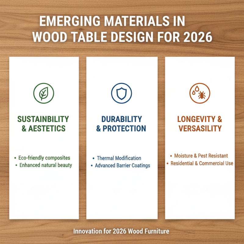 Top Design Wood Table Trends for Global Buyers in 2026?