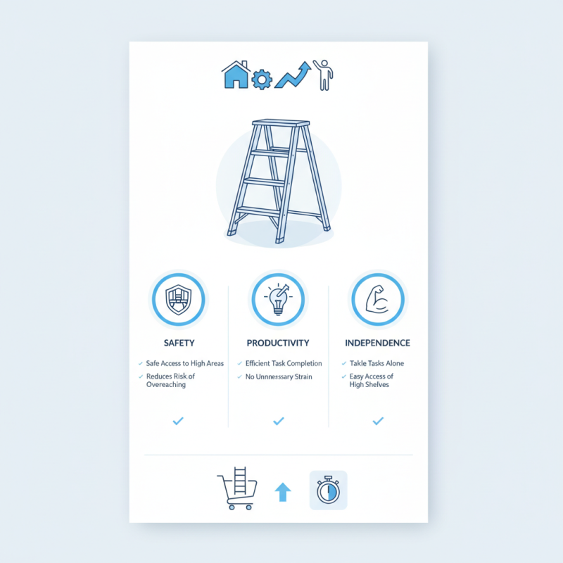 Top Benefits of Using a Step Ladder in Your Home and Workplace?