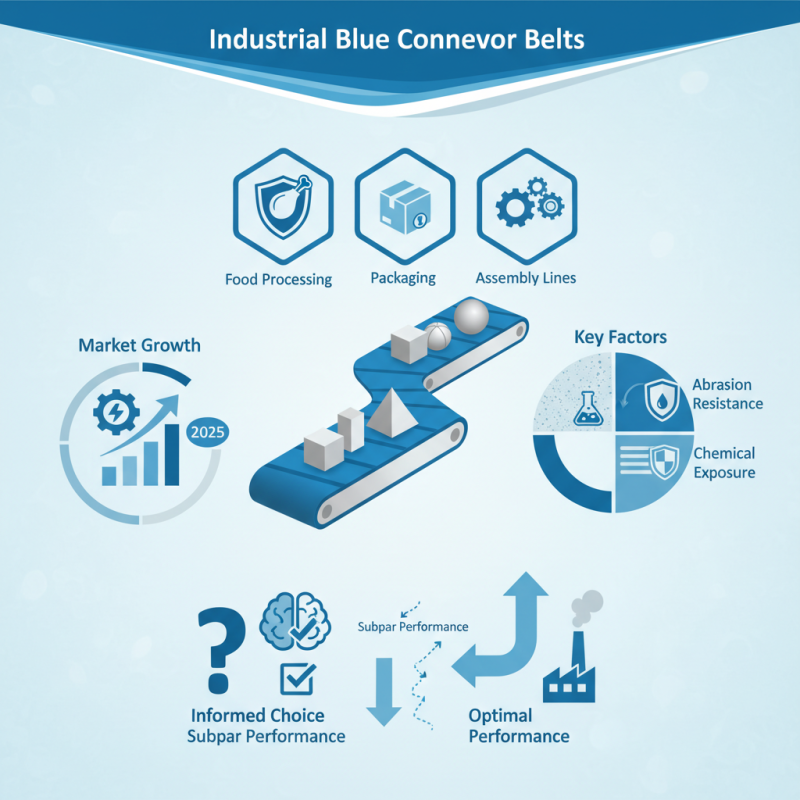 What is the Best Blue Conveyor Belt for Industrial Use?