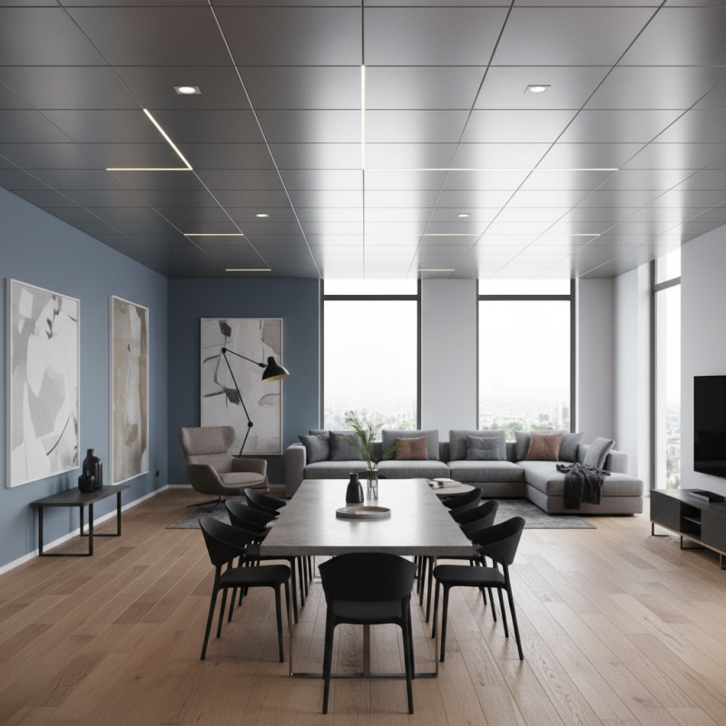 How to Choose the Best Aluminum Drop Ceiling for Your Space?