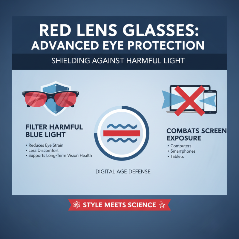 Why Choose Red Lense Glasses for Better Vision and Eye Protection?