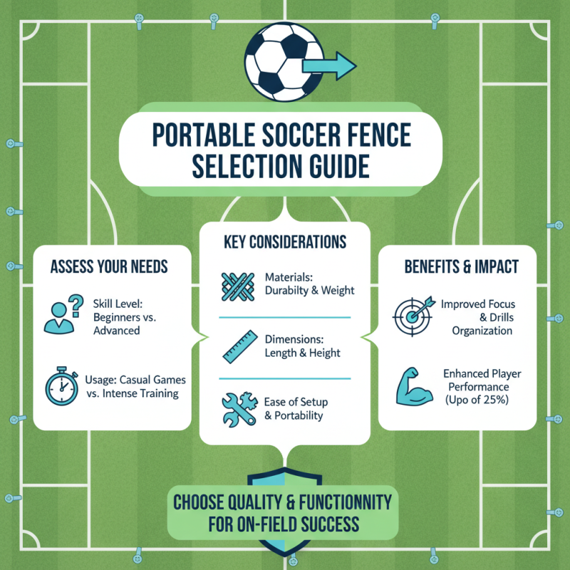 How to Choose the Best Portable Soccer Fence for Your Needs?