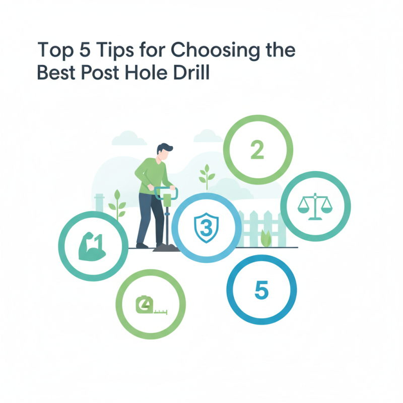 Top 5 Tips for Choosing the Best Post Hole Drill?