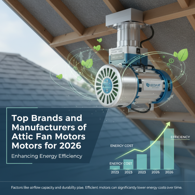 Best Attic Fan Motor Options for Global Buyers in 2026?