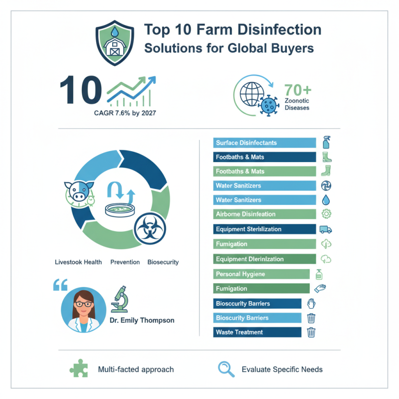 Top 10 Farm Disinfection Solutions for Global Buyers?