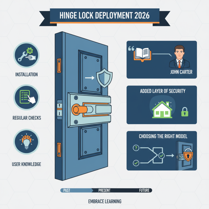 How to Properly Use a Hinge Lock in 2026?