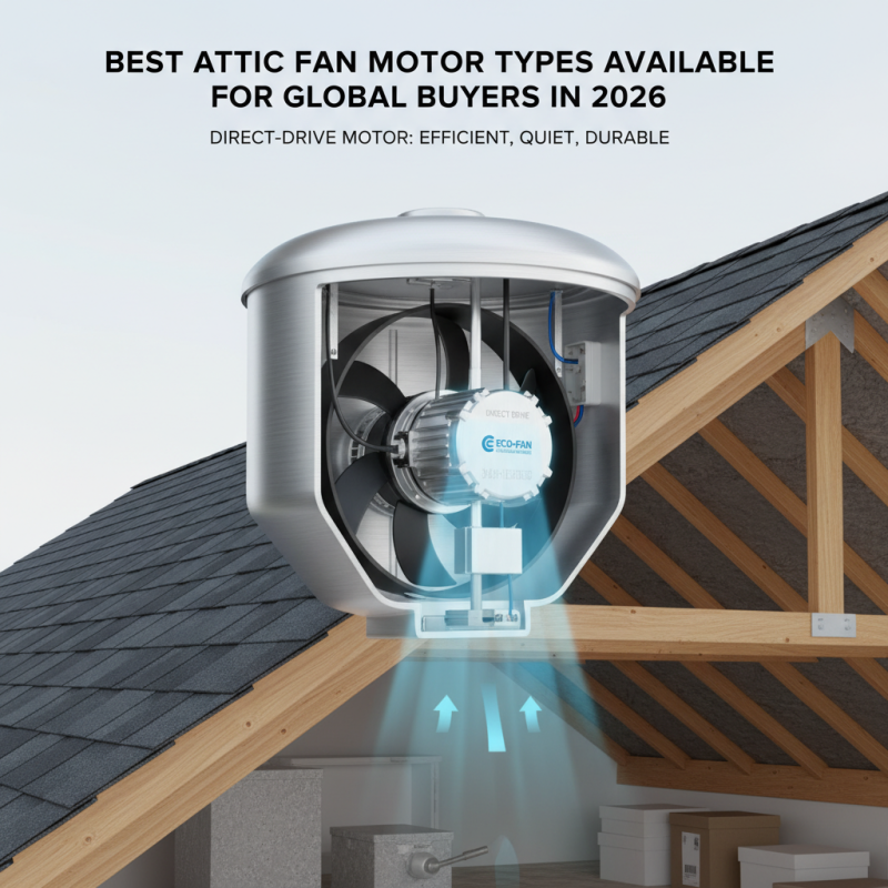 Best Attic Fan Motor Options for Global Buyers in 2026?