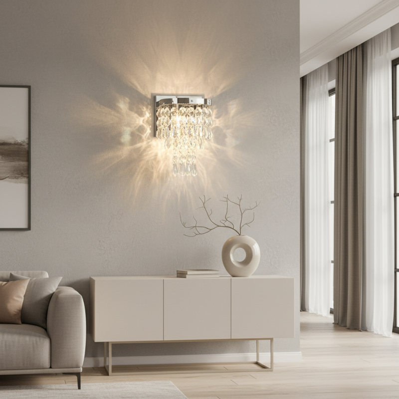 How to Choose the Best Crystal Wall Light for Your Home?