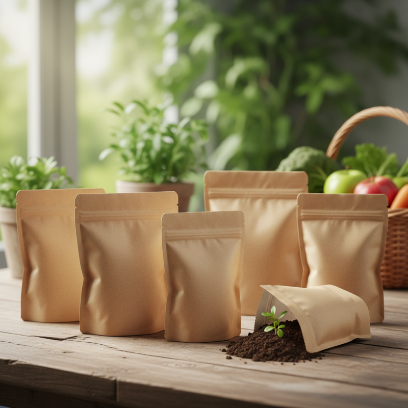 Why Choose Compostable Stand Up Pouches for Sustainable Packaging?