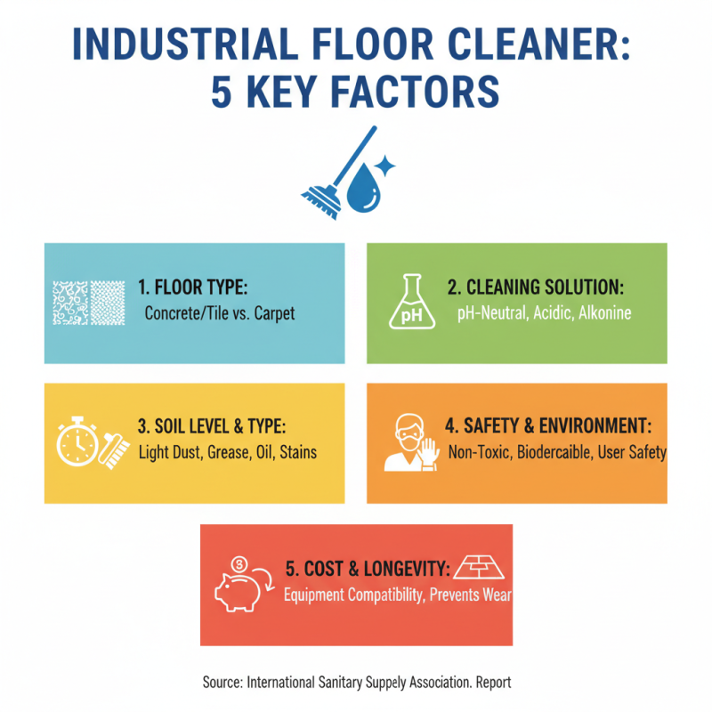 What is the Best Industrial Floor Cleaner for Your Needs?