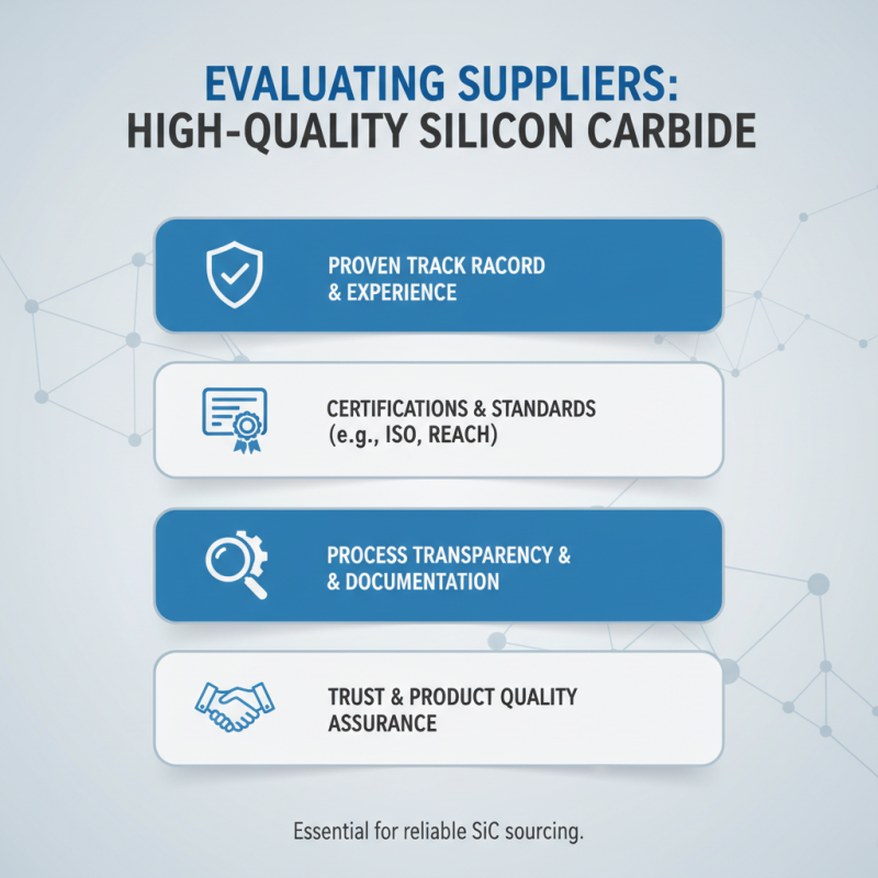 How to Source High Quality Silicium Carbide for Your Needs?