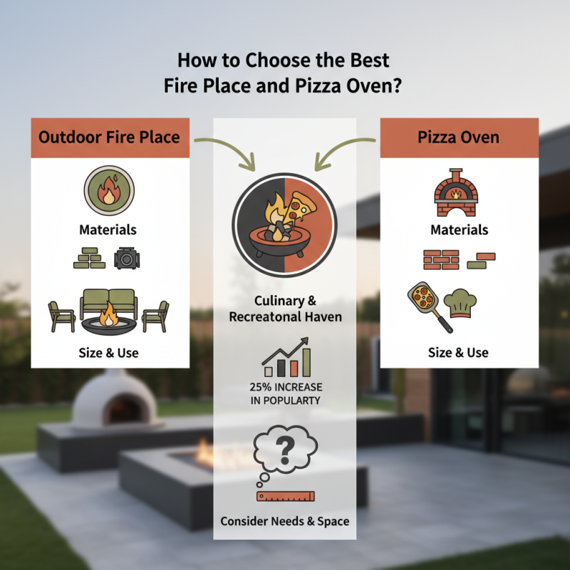 How to Choose the Best Outdoor Fire Place and Pizza Oven?